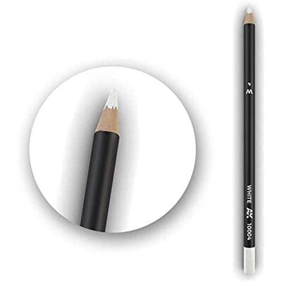 AK Interactive Crayon De Vieillissement Blanc Ak10004 Maquette Char Promo - Publicité AK Interactive Crayon De Vieillissement Blanc Ak10004 Maquette Char Promo - Publicité
