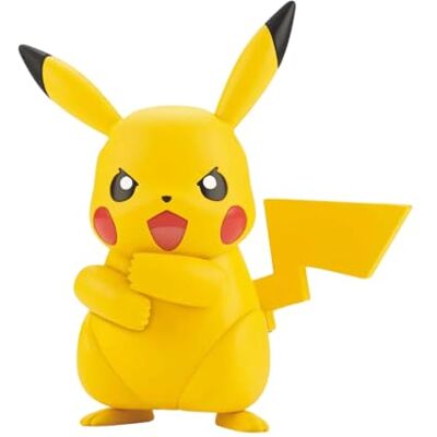 BANDAI Spirits Pokémon Figurine articulée à contruire 10cm Model kit Pikachu - Publicité BANDAI Spirits Pokémon Figurine articulée à contruire 10cm Model kit Pikachu - Publicité