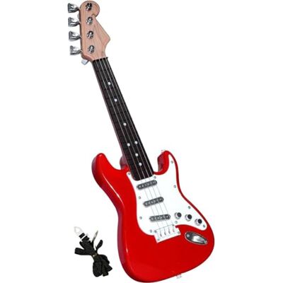Lonrtesw Jouet de Guitare 17 Pouces pour Enfants, Instruments de Musique de Guitare Électrique à 4 Cordes pour Enfants, Jouet D'Instrument Électronique Portable Facile à Installer et à Utiliser, B - Publicité Lonrtesw Jouet de Guitare 17 Pouces pour Enfants, Instruments de Musique de Guitare Électrique à 4 Cordes pour Enfants, Jouet D'Instrument Électronique Portable Facile à Installer et à Utiliser, B - Publicité