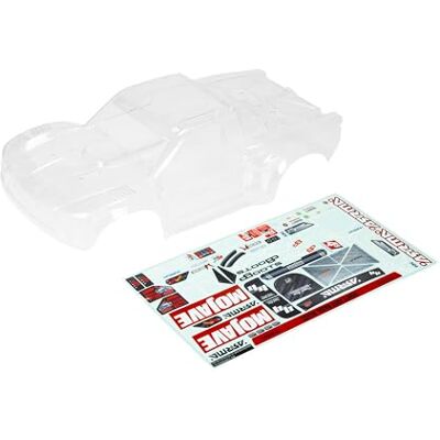 ARRMA Mojave 4S ARA406167 Corps transparent découpé avec décalcomanies - Publicité ARRMA Mojave 4S ARA406167 Corps transparent découpé avec décalcomanies - Publicité