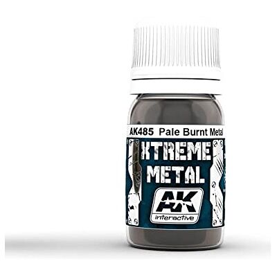 AK Interactive AK AK485 XTREME METAL PALE BURNT METAL (30ml) - Publicité AK Interactive AK AK485 XTREME METAL PALE BURNT METAL (30ml) - Publicité