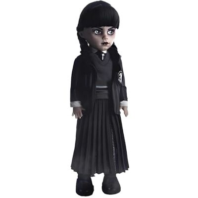 Mezco Wednesday Figurine Uniform 25,5 cm Wednesday Living Dead Dolls - Publicité Mezco Wednesday Figurine Uniform 25,5 cm Wednesday Living Dead Dolls - Publicité