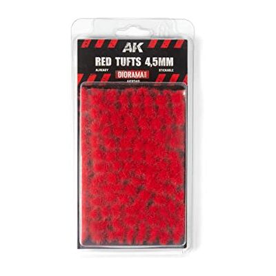 AK Interactive AK TUFTS AK8240 RED WARGAME TUFTS - Publicité AK Interactive AK TUFTS AK8240 RED WARGAME TUFTS - Publicité