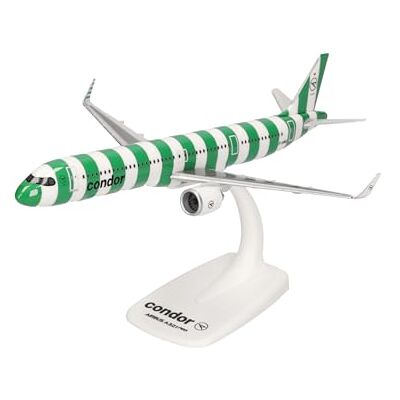 Herpa SnapFit Condor Airbus A321neo « Island » Modèle réduit d’Avion Échelle 1:200, sans colle, modèle détaillé à emboîter avec socle en plastique, avion de collection 14+, Designed in Germany - Publicité Herpa SnapFit Condor Airbus A321neo « Island » Modèle réduit d’Avion Échelle 1:200, sans colle, modèle détaillé à emboîter avec socle en plastique, avion de collection 14+, Designed in Germany - Publicité