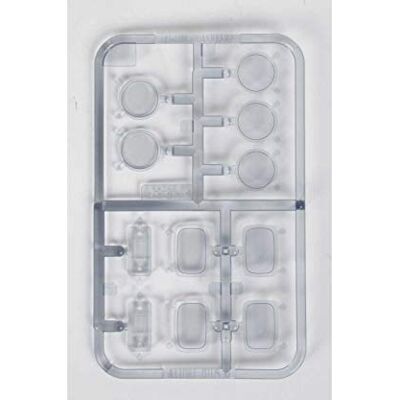 Pièces TAMIYA DD Verre transparent/support de lampe Actros - model car parts - Publicité Pièces TAMIYA DD Verre transparent/support de lampe Actros - model car parts - Publicité