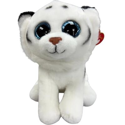 Ty Beanie Babies Peluche Tundra Le Tigre 23 cm - Publicité Ty Beanie Babies Peluche Tundra Le Tigre 23 cm - Publicité