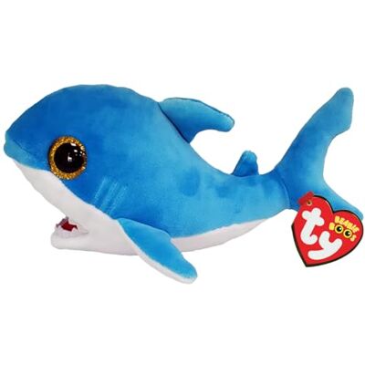 Ty Finsley Shark Beanie Boo 14 cm Peluche douce pour enfants Peluche à collectionner Personnage en peluche Cadeau - Publicité Ty Finsley Shark Beanie Boo 14 cm Peluche douce pour enfants Peluche à collectionner Personnage en peluche Cadeau - Publicité