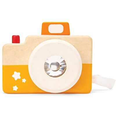 Le Toy Van Spielzeugkamera aus Holz für Kinder AB 18 Monaten, Montessori-Spielkaleidoskop, inklusive Gurt, um EIN Herunterfallen zu verhindern, ökologisch, mit Farben Auf Wasserbasis - Publicité Le Toy Van Spielzeugkamera aus Holz für Kinder AB 18 Monaten, Montessori-Spielkaleidoskop, inklusive Gurt, um EIN Herunterfallen zu verhindern, ökologisch, mit Farben Auf Wasserbasis - Publicité