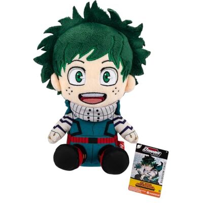 Total Anime Izuku Midoriya de Peluche de 20 cm Ultra Douce avec des détails Authentiques de My Hero Academia - Publicité Total Anime Izuku Midoriya de Peluche de 20 cm Ultra Douce avec des détails Authentiques de My Hero Academia - Publicité