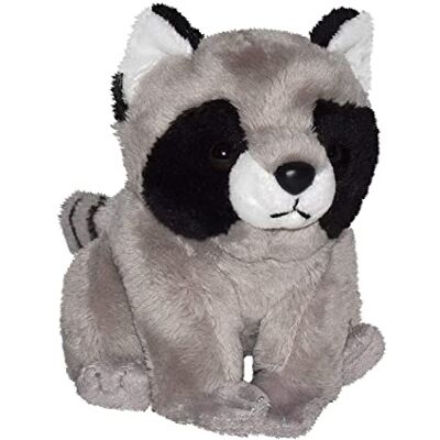 WILD REPUBLIC Peluche Raton Laveur Assis, Cuddlekins Lils´Doudouier, Cadeaux pour Enfants, 13 cm - Publicité WILD REPUBLIC Peluche Raton Laveur Assis, Cuddlekins Lils´Doudouier, Cadeaux pour Enfants, 13 cm - Publicité