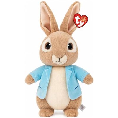 Ty Peter Rabbit Beanie Peluche douce de 25 cm Jouet en peluche à collectionner pour enfants Joli cadeau - Publicité Ty Peter Rabbit Beanie Peluche douce de 25 cm Jouet en peluche à collectionner pour enfants Joli cadeau - Publicité