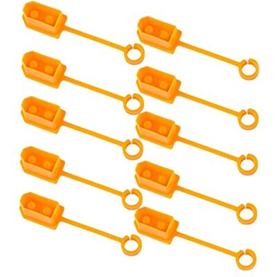 rockible XT60 Mâle Femelle Plug Protector Shell Anti Borne en Caoutchouc pour Avion RC, Jaune - Publicité rockible XT60 Mâle Femelle Plug Protector Shell Anti Borne en Caoutchouc pour Avion RC, Jaune - Publicité