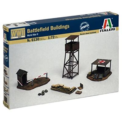 Italeri I6130 Maquette Figurine Bâtiments de Champ de Bataille Echelle 1:72 - Publicité Italeri I6130 Maquette Figurine Bâtiments de Champ de Bataille Echelle 1:72 - Publicité