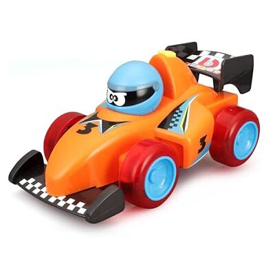 BB Junior 95003O Voiture RC Formule 1 Orange et Noir - Jouet de Course - Publicité BB Junior 95003O Voiture RC Formule 1 Orange et Noir - Jouet de Course - Publicité