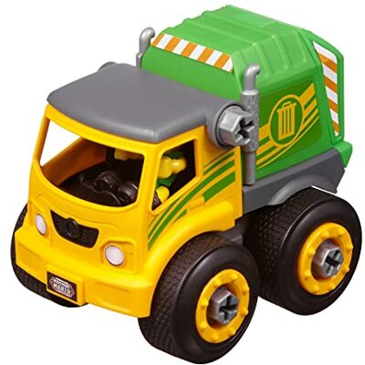 Nikko 40043 Machine Maker Kit de Montage 9 pièces avec Tournevis à Monter soi-même Jouet de Construction pour Enfants à partir de 3 Ans Environ 20 cm Jaune/Vert - Publicité Nikko 40043 Machine Maker Kit de Montage 9 pièces avec Tournevis à Monter soi-même Jouet de Construction pour Enfants à partir de 3 Ans Environ 20 cm Jaune/Vert - Publicité