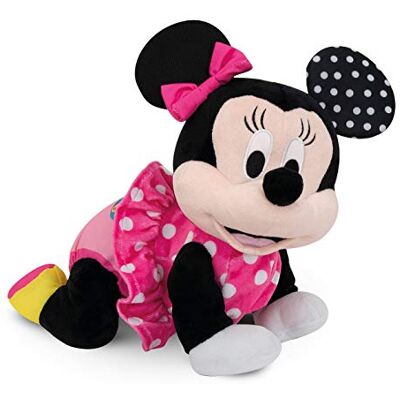 Clementoni 17260 Disney Baby Minnie rampant avec moi, doudou éducatif pour bébés et tout-petits, jouet en peluche pour développer la motricité, encourager le développement - Publicité Clementoni 17260 Disney Baby Minnie rampant avec moi, doudou éducatif pour bébés et tout-petits, jouet en peluche pour développer la motricité, encourager le développement - Publicité