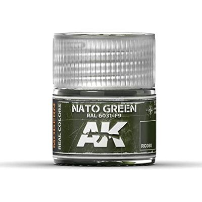 AK Interactive Peintures Nato Green Ral 6031 F9 10ml - Publicité AK Interactive Peintures Nato Green Ral 6031 F9 10ml - Publicité