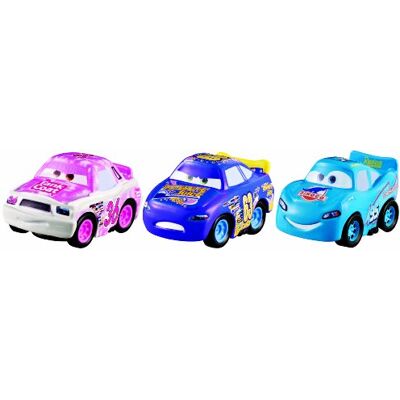 Disney Cars Y1122 Véhicule Miniature Micro Drifter Pack de 3 Véhicules Modèle 1 - Publicité Disney Cars Y1122 Véhicule Miniature Micro Drifter Pack de 3 Véhicules Modèle 1 - Publicité