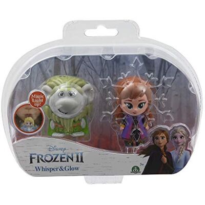 Disney Giochi Preziosi Frozen 2 Whisper and Glow Double Blister Pabbie and Anna - Publicité Disney Giochi Preziosi Frozen 2 Whisper and Glow Double Blister Pabbie and Anna - Publicité