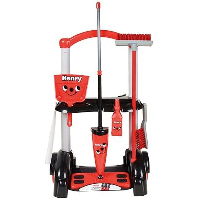 Casdon Henry Chariot de Nettoyage - Jouet de Nettoyage pour Enfants 3+ - Publicité Casdon Henry Chariot de Nettoyage - Jouet de Nettoyage pour Enfants 3+ - Publicité