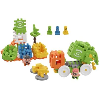 Ensemble de construction Marioinex Ville - 148 blocs, figurines - Publicité Ensemble de construction Marioinex Ville - 148 blocs, figurines - Publicité
