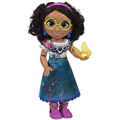 Disney Poupée Mirabel, Mirabel Dit Plus de 15 Phrases et chantes inspirées du Film, Comprend Une poupée Mirabel, Un Papillon Magique et Un Bracelet pour Plus de Jeu - Publicité Disney Poupée Mirabel, Mirabel Dit Plus de 15 Phrases et chantes inspirées du Film, Comprend Une poupée Mirabel, Un Papillon Magique et Un Bracelet pour Plus de Jeu - Publicité