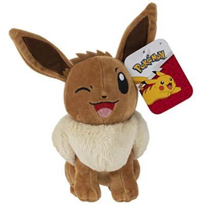 Bandai - JW2361 - Eevee - 20 cm - Soft Toy - Publicité Bandai - JW2361 - Eevee - 20 cm - Soft Toy - Publicité
