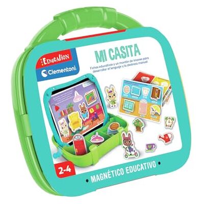 Clementoni Mi CASA 55570 Mallette magnétique avec Mise au Point Montessori pour Enfants Apprendre Les Chambres, Les Objets et Les Meubles avec livret éducatif À partir de 2 Ans - Publicité Clementoni Mi CASA 55570 Mallette magnétique avec Mise au Point Montessori pour Enfants Apprendre Les Chambres, Les Objets et Les Meubles avec livret éducatif À partir de 2 Ans - Publicité