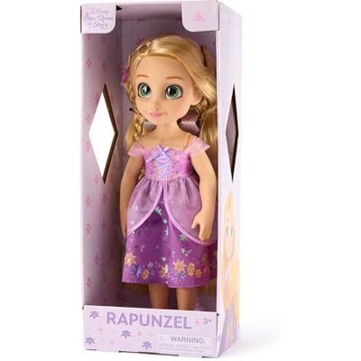 Disney Official Poupée Raiponce avec Mini Brosse à Cheveux, 40,5 cm/16", Collection Once Upon a Story, à partir de 3 Ans - Publicité Disney Official Poupée Raiponce avec Mini Brosse à Cheveux, 40,5 cm/16", Collection Once Upon a Story, à partir de 3 Ans - Publicité