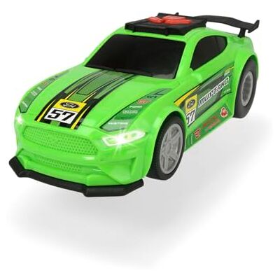 Dickie Toys Ford Mustang Wheelie Raiders Voiture de Jeu motorisée Véhicule pour Enfants Lumière et Son Fonction Wheelie 25 cm - Publicité Dickie Toys Ford Mustang Wheelie Raiders Voiture de Jeu motorisée Véhicule pour Enfants Lumière et Son Fonction Wheelie 25 cm - Publicité