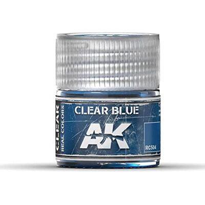 AK Interactive Peintures Clear Blue 10ml - Publicité AK Interactive Peintures Clear Blue 10ml - Publicité