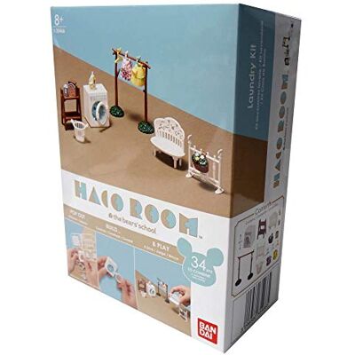 BANDAI Haco Room Kit Accessoires Laverie 34 Pièces à Assembler Mini-Univers Jeu de Construction 35466 - Publicité BANDAI Haco Room Kit Accessoires Laverie 34 Pièces à Assembler Mini-Univers Jeu de Construction 35466 - Publicité
