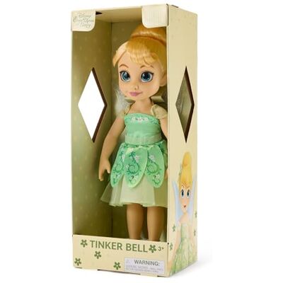 Disney Official Poupée Clochette avec Mini Brosse à Cheveux, Peter Pan, 40,5 cm/16", Collection Once Upon a Story, à partir de 3 Ans - Publicité Disney Official Poupée Clochette avec Mini Brosse à Cheveux, Peter Pan, 40,5 cm/16", Collection Once Upon a Story, à partir de 3 Ans - Publicité
