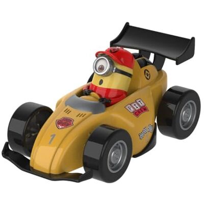 BANDAI MINIONS AR07190 Véhicule Voiture de Friction de Formule 1 Jouet Multicolore Jouets et Cadeaux pour Enfants et Famille Émotivez la Piste avec Vos Véhicules - Publicité BANDAI MINIONS AR07190 Véhicule Voiture de Friction de Formule 1 Jouet Multicolore Jouets et Cadeaux pour Enfants et Famille Émotivez la Piste avec Vos Véhicules - Publicité