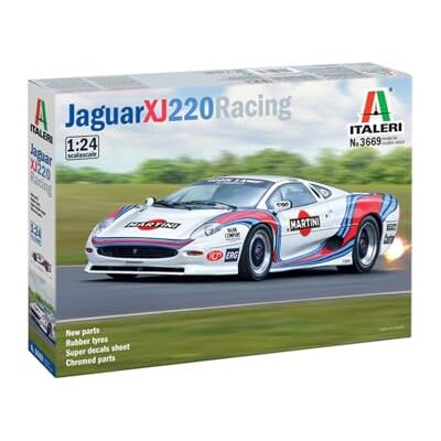 Italeri Maquette Voiture Jaguar Xj 220 Racing 3669 1:24 Maquette Char Promo - Publicité Italeri Maquette Voiture Jaguar Xj 220 Racing 3669 1:24 Maquette Char Promo - Publicité