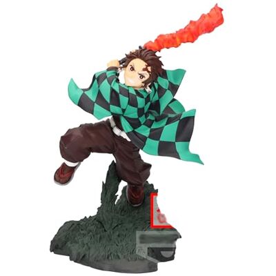 Banpresto Figurine d'action Tanjiro Kamado Demon Slayer : Kimetsu No Yaiba Combinaisons Battle 9 cm, Multicolore, BP89195P - Publicité Banpresto Figurine d'action Tanjiro Kamado Demon Slayer : Kimetsu No Yaiba Combinaisons Battle 9 cm, Multicolore, BP89195P - Publicité