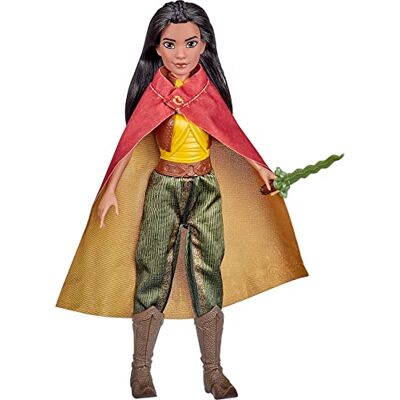 Poupée Mode Disney Raya - Vêtements, Chaussures, Épée - Jouet - Publicité Poupée Mode Disney Raya - Vêtements, Chaussures, Épée - Jouet - Publicité