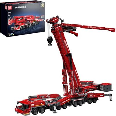 Mould King Technologie télécommande Grue de Voiture Bloc de Construction Grande mécanique ltm 11200 Bloc de Serrage pour Grue pour Adultes et Enfants de 14 Ans et Plus (8506 pièces) - Publicité Mould King Technologie télécommande Grue de Voiture Bloc de Construction Grande mécanique ltm 11200 Bloc de Serrage pour Grue pour Adultes et Enfants de 14 Ans et Plus (8506 pièces) - Publicité