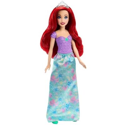 Disney Muñeca Princesa Arel con tiara 30cm HLX30sHLX29 MATTEL - Publicité Disney Muñeca Princesa Arel con tiara 30cm HLX30sHLX29 MATTEL - Publicité