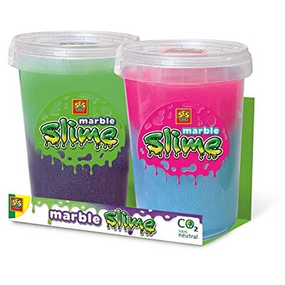 Creative Slime marbré Pack Duo 400 g - Publicité Creative Slime marbré Pack Duo 400 g - Publicité