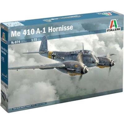 Italeri I074 Maquette Aviation Messers.me410 Hornisse - Publicité Italeri I074 Maquette Aviation Messers.me410 Hornisse - Publicité