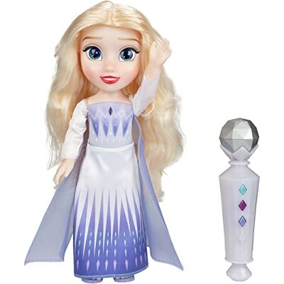 Jakks Pacific - Elsa Sing mit mir 35 cm - Light - Doll - Publicité Jakks Pacific - Elsa Sing mit mir 35 cm - Light - Doll - Publicité