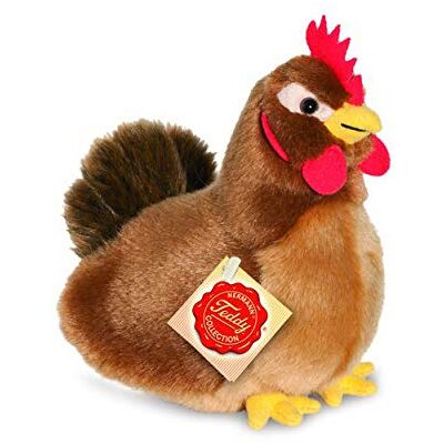 Hermann Teddy Teddy Hermann 94145 Poule de Poulet Peluche 16 cm, Jouet câlin avec Un Contenu recyclé idéal (matériau de Garniture) - Publicité Hermann Teddy Teddy Hermann 94145 Poule de Poulet Peluche 16 cm, Jouet câlin avec Un Contenu recyclé idéal (matériau de Garniture) - Publicité