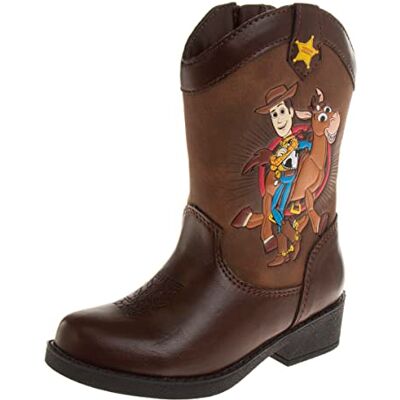 Disney Pixar Toy Story Boy's Cowboy Western Boot Toddler Little Kid Woody, Brown (11 Medium Little Kid) - Publicité Disney Pixar Toy Story Boy's Cowboy Western Boot Toddler Little Kid Woody, Brown (11 Medium Little Kid) - Publicité