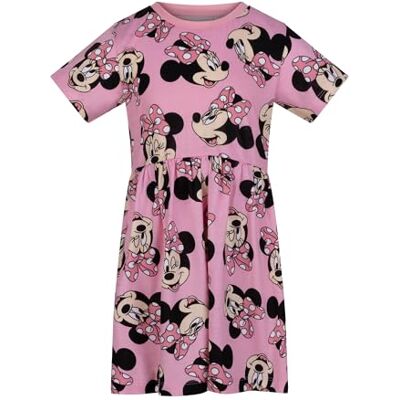 Disney Minnie Mouse AOP Robe de jour 100 % coton Décontractée Minnie Rose, Minnie, 5-6 ans - Publicité Disney Minnie Mouse AOP Robe de jour 100 % coton Décontractée Minnie Rose, Minnie, 5-6 ans - Publicité