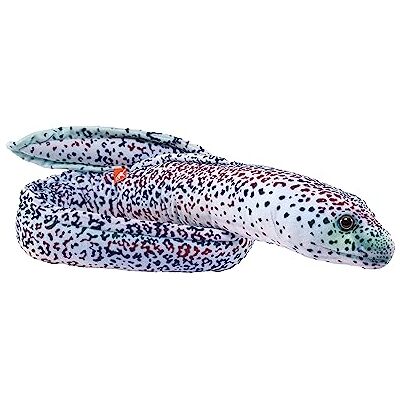 WILD REPUBLIC Living Ocean Moray Anguille poivrée, animal en peluche, 137 cm, jouet en peluche, remplissage avec bouteilles d'eau recyclées filées - Publicité WILD REPUBLIC Living Ocean Moray Anguille poivrée, animal en peluche, 137 cm, jouet en peluche, remplissage avec bouteilles d'eau recyclées filées - Publicité