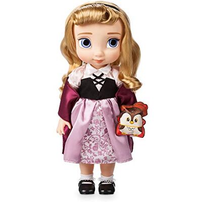 Disney Poupée La Belle au Bois Dormant, Collection Animator, Aurore, 39 cm / 15" avec Chevelure réaliste et Tenue, Peluche Hibou en Satin, poupée pour Les Enfants de 3 Ans et Plus. Publicité Disney Poupée La Belle au Bois Dormant, Collection Animator, Aurore, 39 cm / 15" avec Chevelure réaliste et Tenue, Peluche Hibou en Satin, poupée pour Les Enfants de 3 Ans et Plus. Publicité