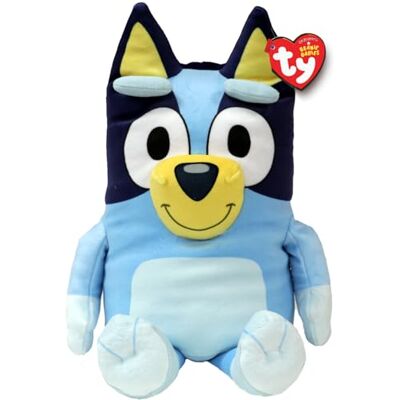 Ty Bluey Beanie Medium 30 cm Jouet en peluche doux pour enfants à collectionner À utiliser comme jouet et présentation - Publicité Ty Bluey Beanie Medium 30 cm Jouet en peluche doux pour enfants à collectionner À utiliser comme jouet et présentation - Publicité