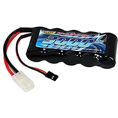 Carson 500608143 Accu de réception 6V/3000mAh NiMH TAM/JR RC, Batterie pour Voiture télécommandée, Accu de Rechange, accu pour Voitures télécommandées - Publicité Carson 500608143 Accu de réception 6V/3000mAh NiMH TAM/JR RC, Batterie pour Voiture télécommandée, Accu de Rechange, accu pour Voitures télécommandées - Publicité