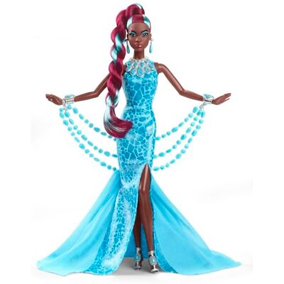 Barbie Poupée Collection Fantasy Gem par Mattel - Publicité Barbie Poupée Collection Fantasy Gem par Mattel - Publicité